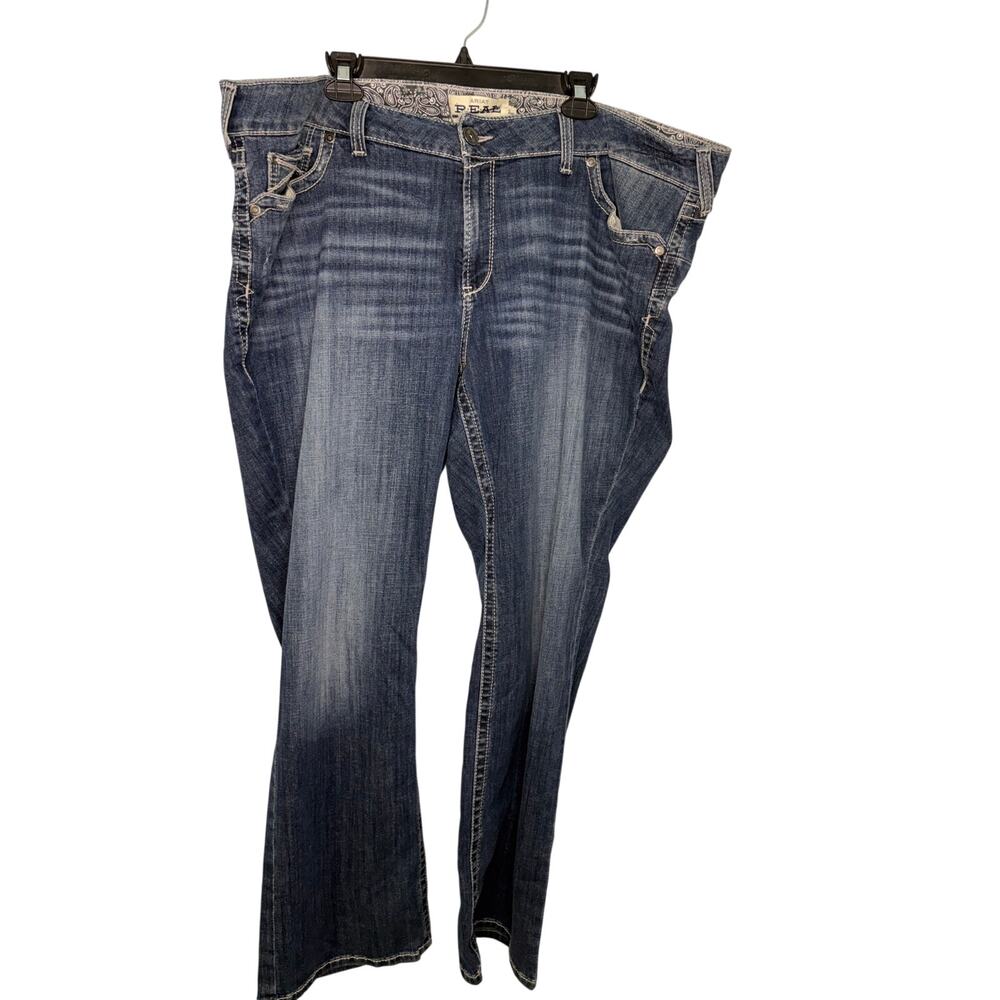 Ariat Real Denim Jeans Women's Plus Size 24WR Blue Western Cowgirl New NWOT